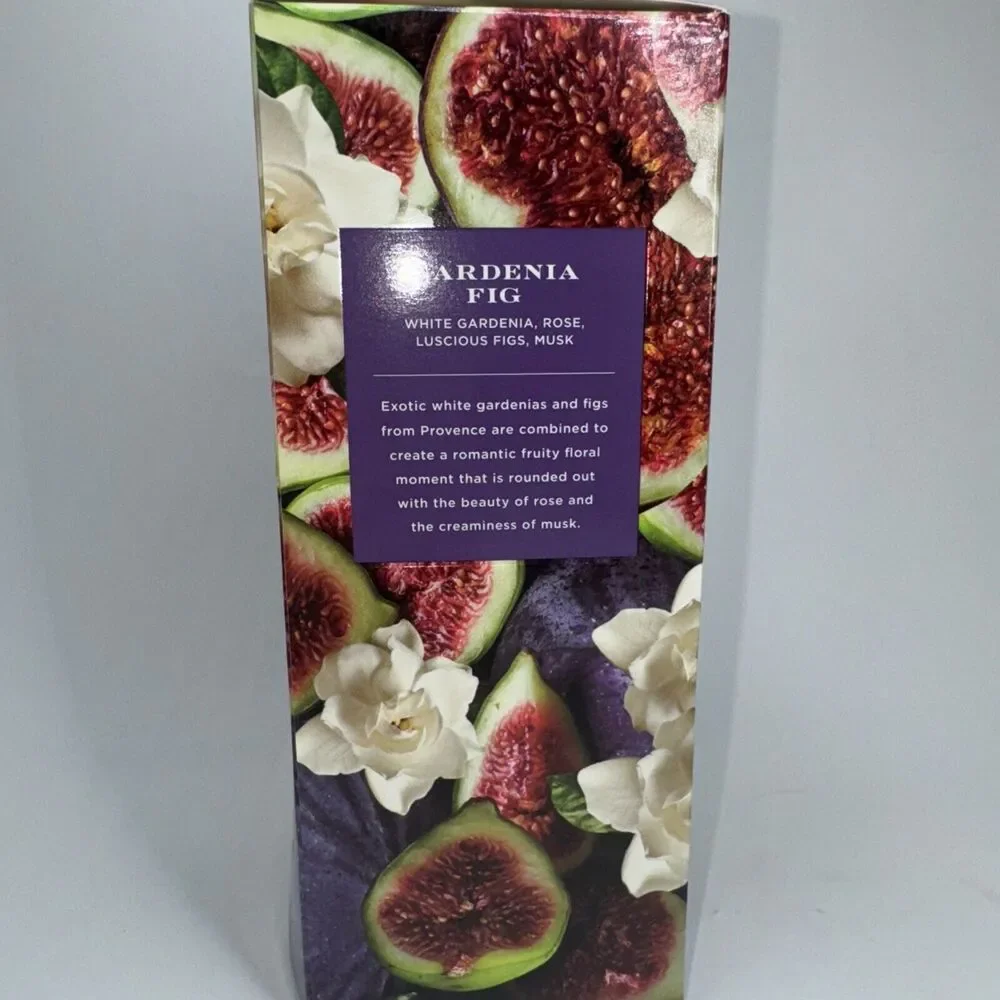 NEW Homeworx Slatkin And Co. Gardenia Fig‎ Reed Diffuser Home Fragrance Candle